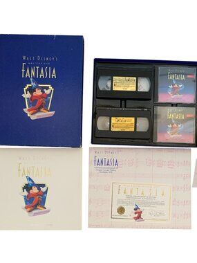 Walt Disneys Masterpiece Fantasia Deluxe Commemorative Edition Set